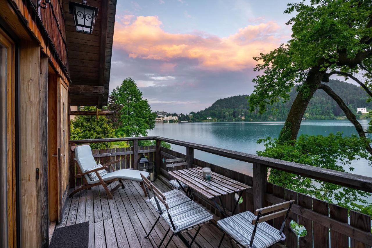 Private Beach House On Lake بليد المظهر الخارجي الصورة